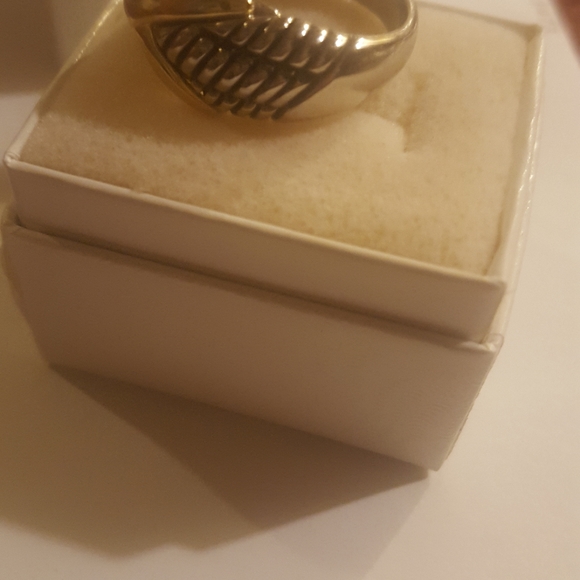 Braided X  Crossover Tapered Band Ring NEW DESIGNER 🧑‍🎨 INSPIRED 🧑‍🎨 crisscross - Picture 11 of 16